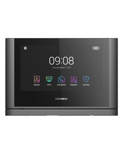 CDV-1024MA/XL (светлое серебро) Black Smog. Монитор видеодомофона цветной. Commax в Новосибирске