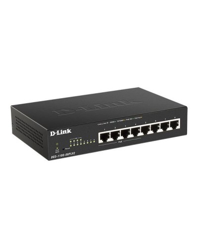 DGS-1100-08PLV2/A1A. Коммутатор. D-Link в Новосибирске