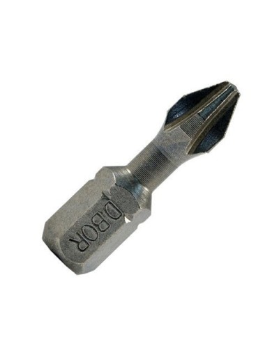Биты фрезерованные, Ph2x25 мм, Torsion, C 6,3 (20шт) (D-T-PH02-025-020): Биты фрезерованные в Новосибирске