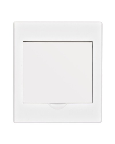 Корпус ЩРН-П 4 модуля IP41 навесной белая дверь (31084DEK). Корпус пластиковый. DEKraft в Новосибирске