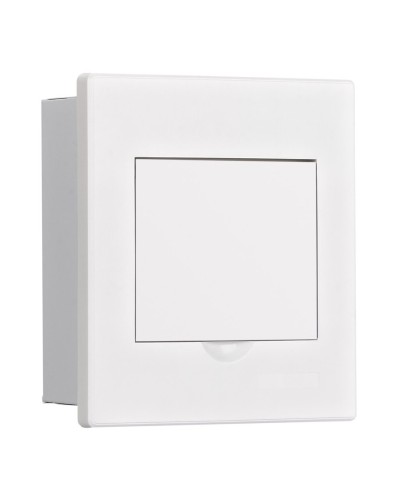 Корпус ЩРВ-М 4 модуля IP41 встраиваемый белая дверь (31100DEK). Корпус пластиковый. DEKraft в Новосибирске