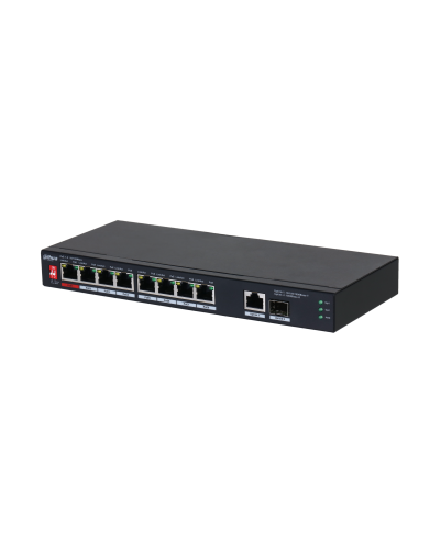 DH-PFS3110-8ET1GT1GF-96. Сетевой PoE коммутатор . Dahua в Новосибирске