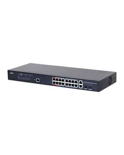 DH-PFS4218-16GT-130. Сетевой PoE коммутатор . Dahua в Новосибирске