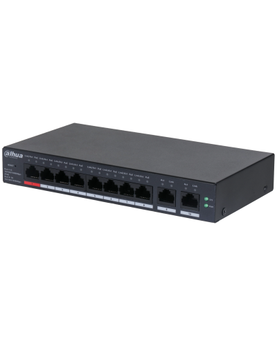 DH-CS4010-8ET-110. Сетевой PoE коммутатор. Dahua в Новосибирске