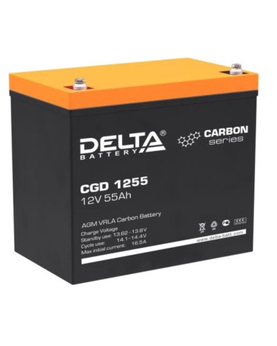 Delta CGD 1255. Аккумулятор герметичный свинцово-кислотный. Delta в Новосибирске