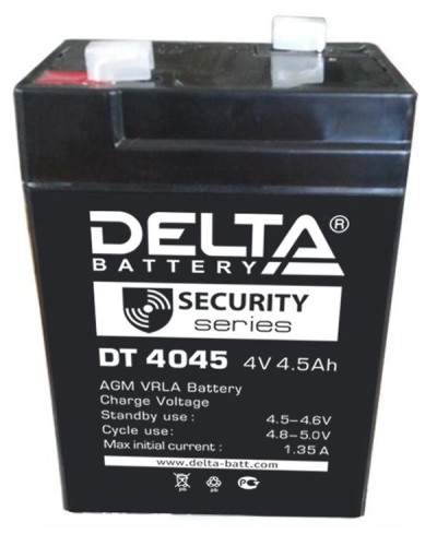 Delta DT 4045 (47мм). Аккумулятор герметичный свинцово-кислотный. Delta в Новосибирске