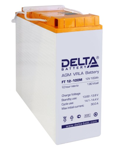 Delta FT 12-100 M. Аккумулятор герметичный свинцово-кислотный. Delta в Новосибирске