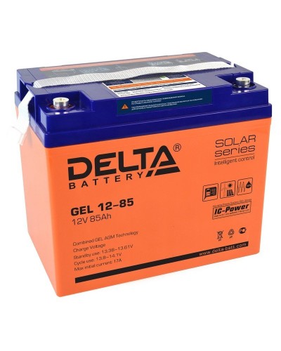 Delta GEL 12-85. Аккумулятор герметичный свинцово-кислотный. Delta в Новосибирске