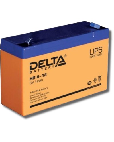 Delta HR 6-12. Аккумулятор герметичный свинцово-кислотный. Delta в Новосибирске