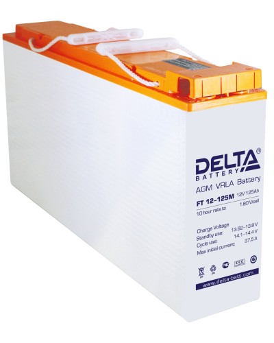 Delta FT 12-125 M. Аккумулятор герметичный свинцово-кислотный. Delta в Новосибирске