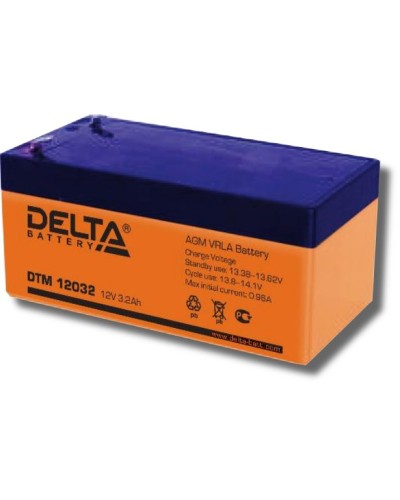 Delta DTM 12032. Аккумулятор герметичный свинцово-кислотный. Delta в Новосибирске