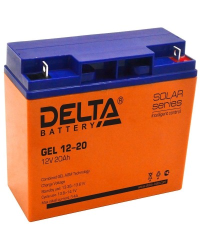 Delta GEL 12-20. Аккумулятор герметичный свинцово-кислотный. Delta в Новосибирске