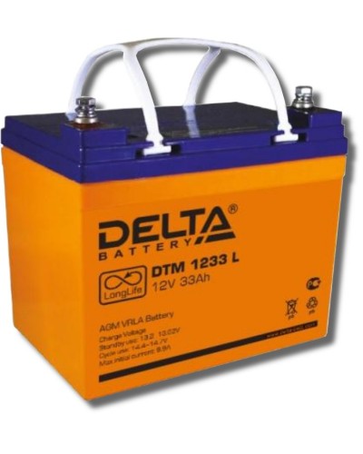 Delta DTM 1233 L. Аккумулятор герметичный свинцово-кислотный. Delta в Новосибирске
