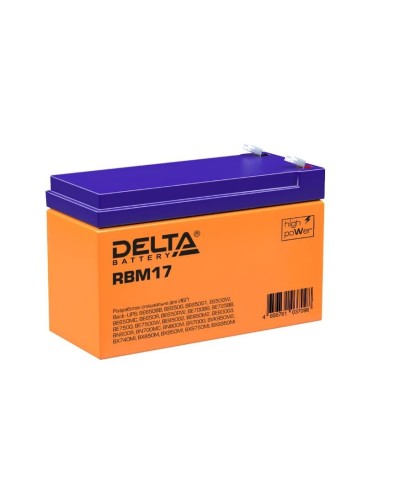Delta RBM17. Аккумулятор для ИБП APC. Delta в Новосибирске