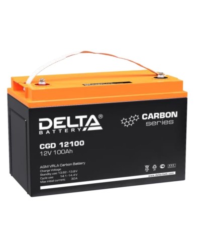 Delta CGD 12100. Аккумулятор герметичный свинцово-кислотный. Delta в Новосибирске