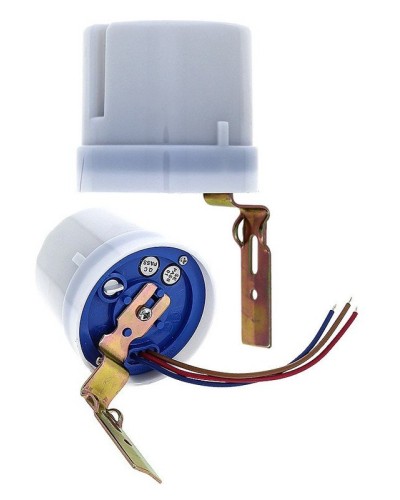 Фотореле PS-3 20А 4400Вт IP44 (fr-ps-3-20). Фотореле. EKF в Новосибирске