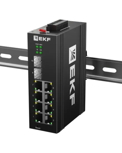 TSX-ML2-2GX/SFP-8GTP. Промышленный управляемый коммутатор. EKF в Новосибирске