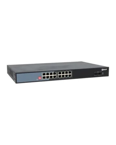 TSX-U-2GX/SFP-16GTP-R. Промышленный неуправляемый коммутатор. EKF в Новосибирске