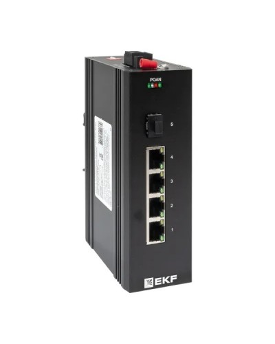 TSX-U-1GX/SFP-4GTP. Промышленный неуправляемый коммутатор. EKF в Новосибирске