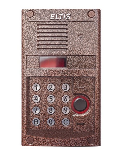 DP400-RDC24 (медь). Блок вызова домофона. ELTIS в Новосибирске
