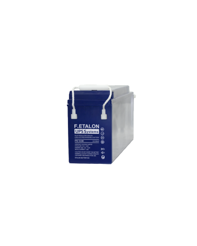 F.ETALON FTE 12-80. Аккумулятор герметичный свинцово-кислотный. ETALON в Новосибирске