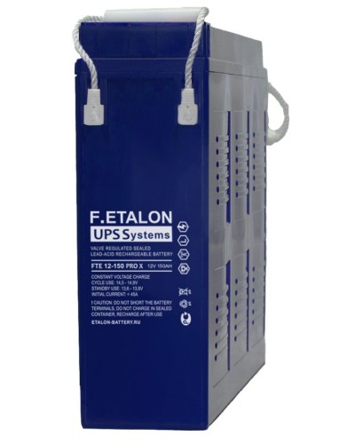 F.ETALON FTE 12-150 PRO X. Аккумулятор герметичный свинцово-кислотный. ETALON в Новосибирске
