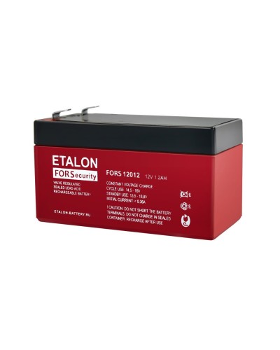 ETALON FORS 12012. Аккумулятор герметичный свинцово-кислотный. ETALON в Новосибирске