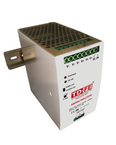480W/48V/DIN. Блок питания. FARADAY в Новосибирске