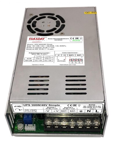 UPS 300W/48V Simple. Блок бесперебойного питания. FARADAY в Новосибирске