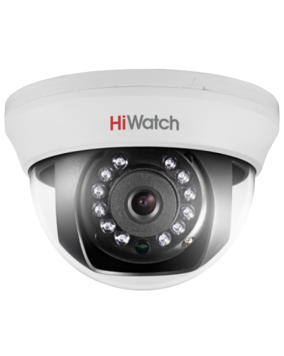DS-T101 (2.8mm). Бюджетная видеокамера TVI купольная. HiWatch в Новосибирске