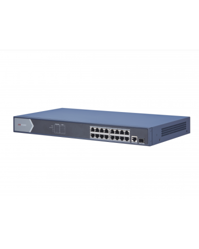 DS-3E0518P-E. Коммутатор с питанием POE. Hikvision в Новосибирске