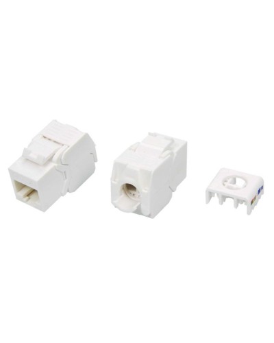 KJ8-8P8C-C5e-180-TLS-WH. Вставка Keystone Jack RJ-45. Hyperline в Новосибирске