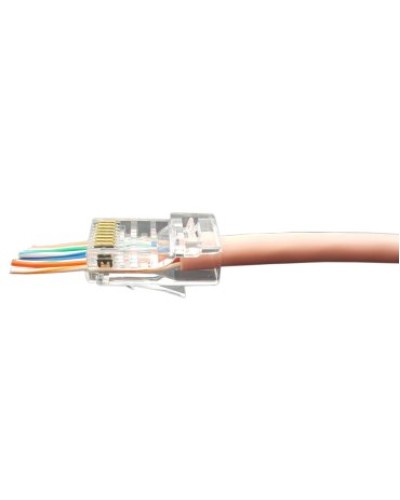 PLEZ-8P8C-U-C5-SH-100 (100 шт). Разъем RJ-45. Hyperline в Новосибирске