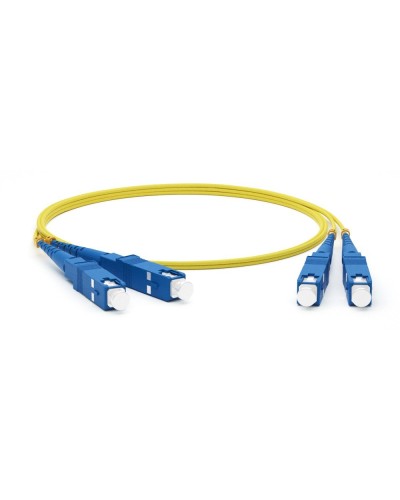 FC-D2-9-SC/UR-SC/UR-H-1M-LSZH-YL. Патч-корд волоконно-оптический. Hyperline в Новосибирске