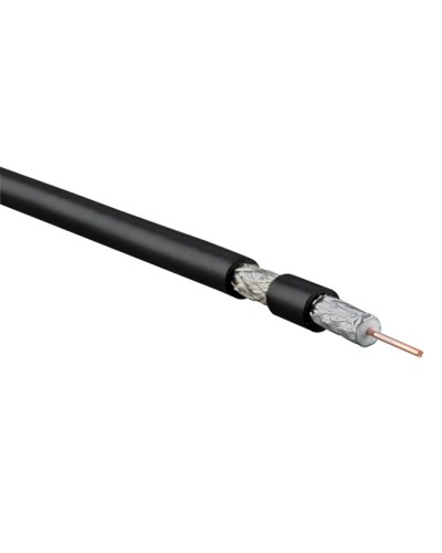 COAX-RG6-CU-100. Кабель коаксиальный. Hyperline в Новосибирске