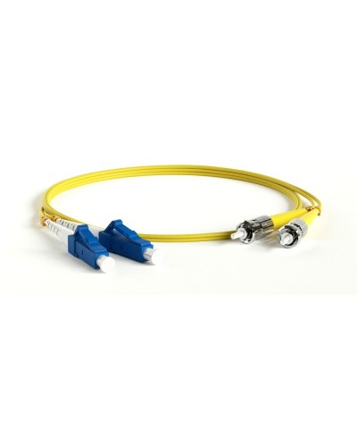 FC-D2-9-LC/UR-ST/UR-H-1M-LSZH-YL. Патч-корд волоконно-оптический ST-LC. Hyperline в Новосибирске