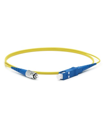 FC-S2-9-FC/UR-SC/UR-H-1M-LSZH-YL. Патч-корд волоконно-оптический одномодовый. Hyperline в Новосибирске