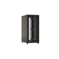 TTBR-3781-DD-RAL9004. Шкаф телекоммуникационный 19 напольный 37U. Hyperline