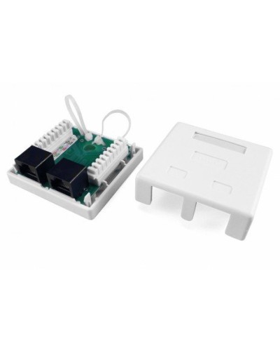 SB1-2-8P8C-C5e-WH. Розетка RJ-45. Hyperline в Новосибирске
