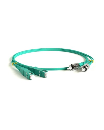 FC-D2-503-SC/PR-ST/PR-H-5M-LSZH-AQ. Патч-корд волоконно-оптический многомодовый. Hyperline в Новосибирске