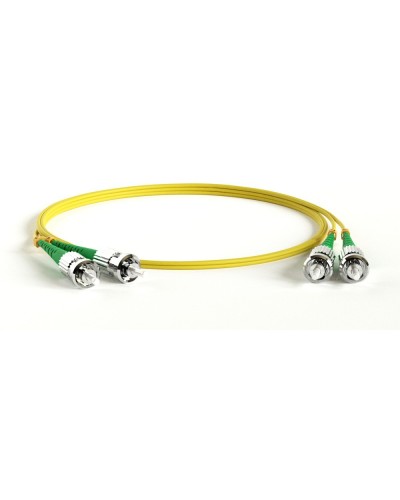 FC-D2-9-ST/AR-ST/AR-H-1M-LSZH-YL. Патч-корд волоконно-оптический ST-ST. Hyperline в Новосибирске