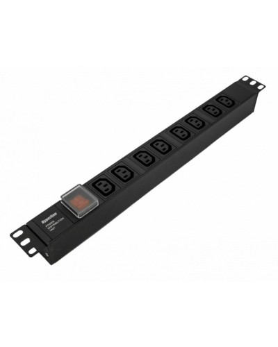 SHE19-8IEC-S-IEC. Блок розеток 19. Hyperline в Новосибирске