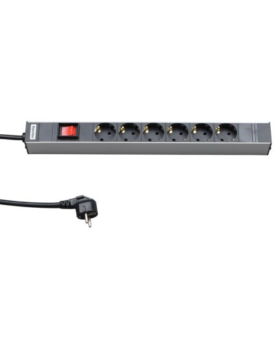 SHE19-6SH-S-2.5EU. Блок розеток 19. Hyperline в Новосибирске