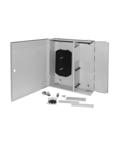 FO-WBX-6xSLT-W140H42-48UN-GY. Кросс оптический настенный. Hyperline в Новосибирске