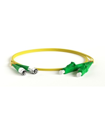 FC-D2-9-FC/AR-LC/AR-H-1M-LSZH-YL. Патч-корд волоконно-оптический FC-LC. Hyperline в Новосибирске