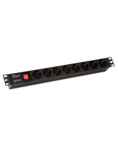 SHE19-6SH-S-IEC. Блок розеток 19. Hyperline в Новосибирске