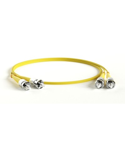 FC-D2-9-ST/UR-ST/UR-H-1M-LSZH-YL. Патч-корд волоконно-оптический ST-ST. Hyperline в Новосибирске