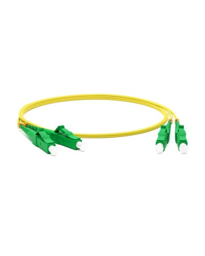 FC-D2-9-SC/AR-SC/AR-H-1M-LSZH-YL. Патч-корд волоконно-оптический SC-SC. Hyperline в Новосибирске