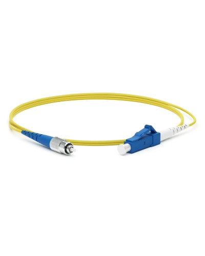 FC-S2-9-FC/UR-LC/UR-H-3M-LSZH-YL. Патч-корд волоконно-оптический одномодовый. Hyperline в Новосибирске