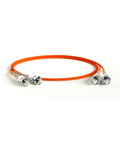 FC-D2-50-ST/PR-ST/PR-H-1M-LSZH-OR. Патч-корд волоконно-оптический многомодовый. Hyperline в Новосибирске